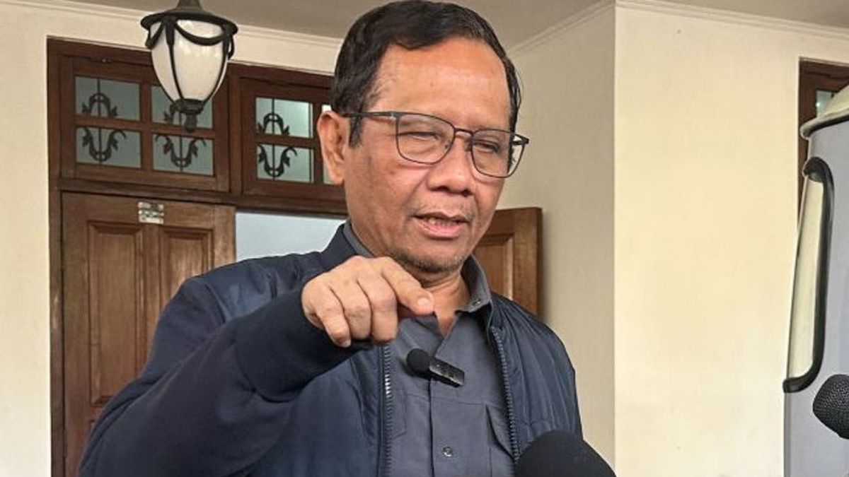 Confirmant avoir une bonne relation, Mahfud assure le début de Prabowo-Gibran