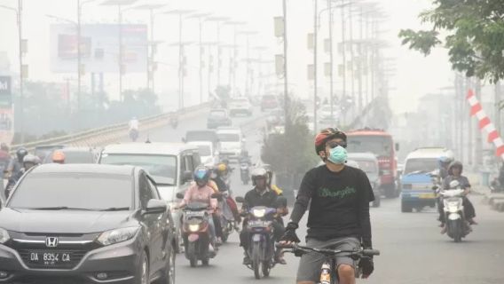 干ばつ時に土地を燃やさないように促す、パランカラヤ市政府は煙霧災害にワンティ