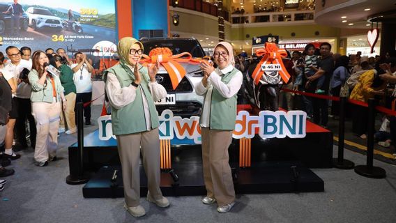 Rejeki wondr BNI 2026 is back, customers have the opportunity to win a Mercedes-Benz GLC 300 to precious metals
