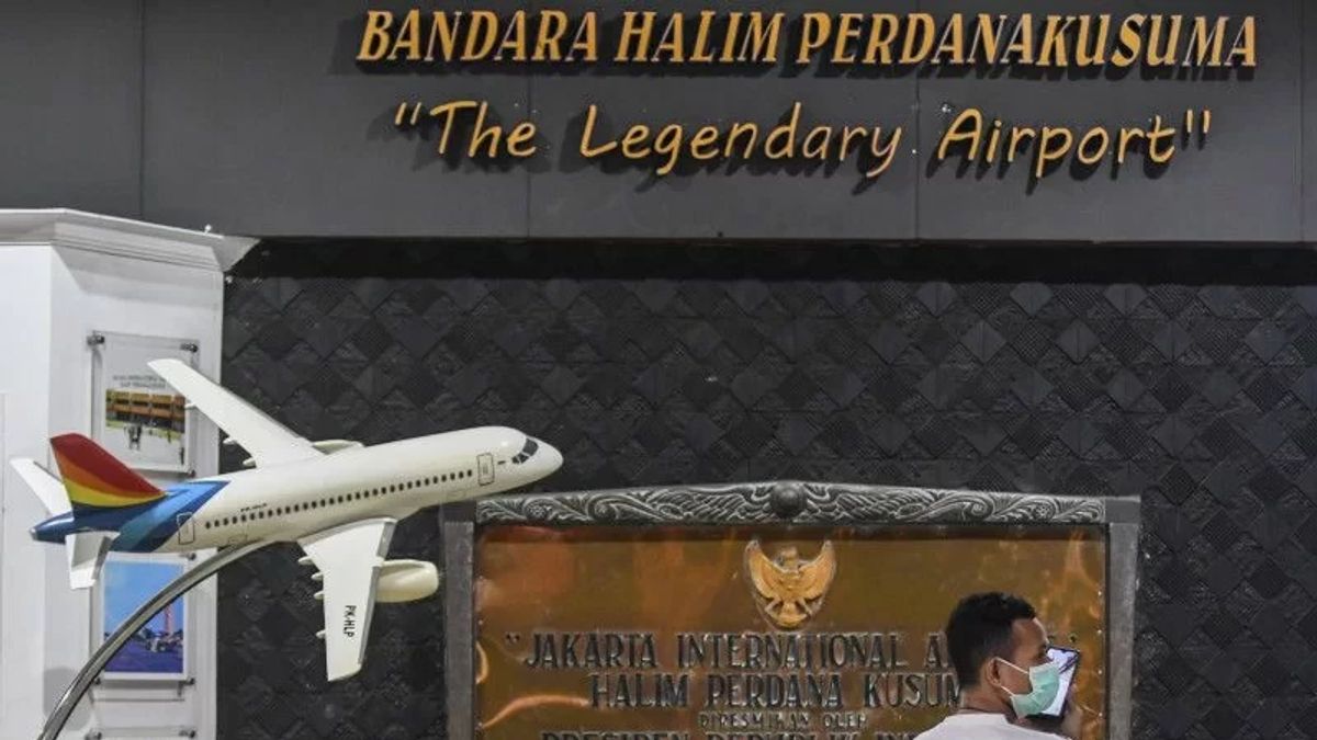 Pergerakan Penumpang di Bandara Halim Catat Rekor Tertinggi di H+2 Lebaran 2023