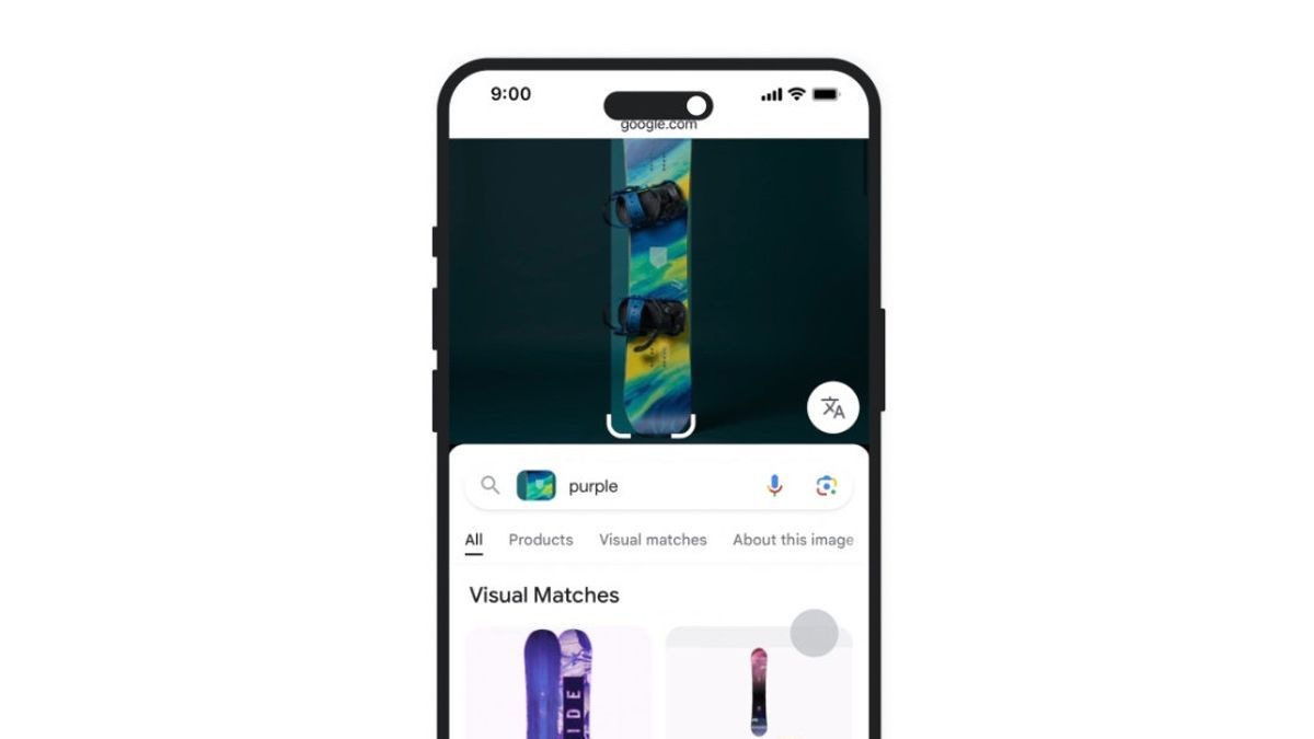 Google Lens تظهر الآن نافذة الكاميرا في الصفحة الرئيسية