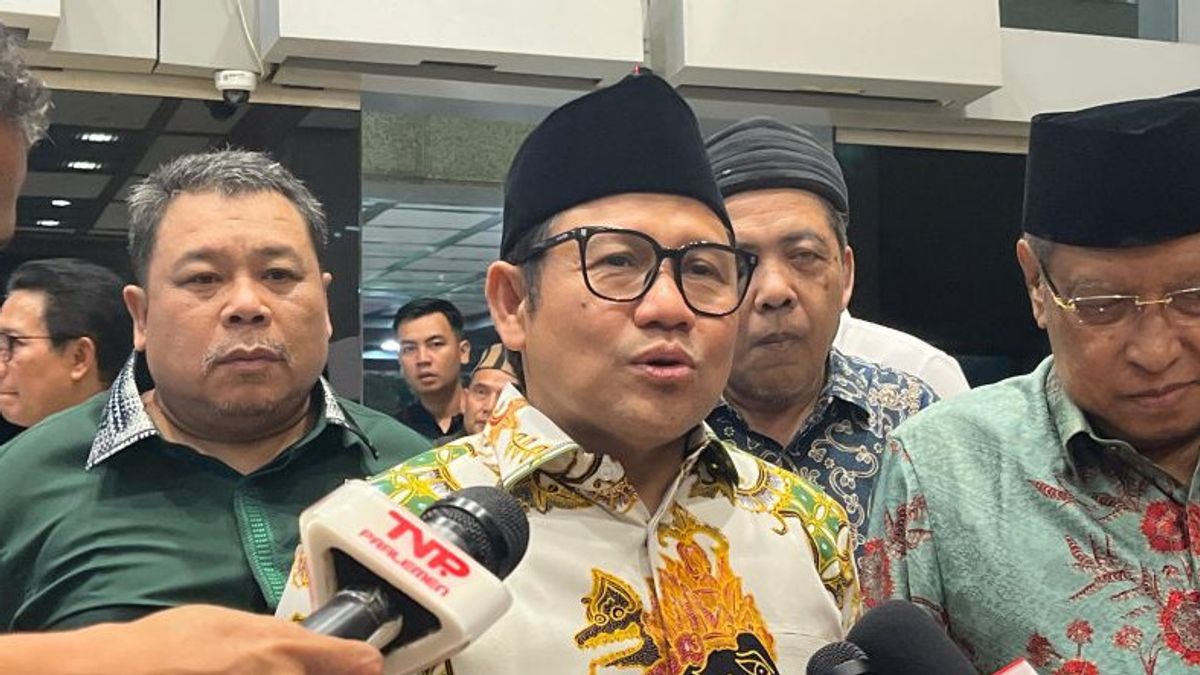 Cak Imin: La politique est si rapide, je demande à Anies de faire preuve de patience