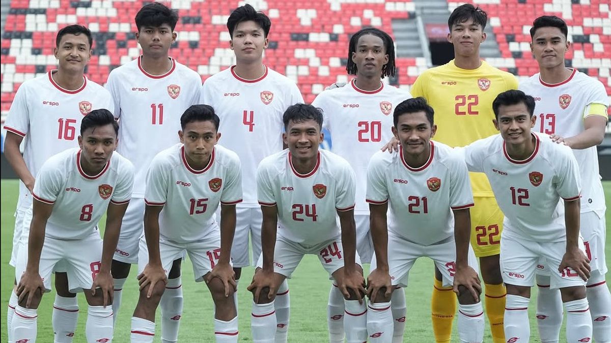 Daftar Susunan Pemain Timnas Indonesia Melawan Myanmar