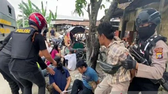 Lokasi Judi Ketangkasan Beromzet Miliaran di Deli Serdang Digerebek Polisi