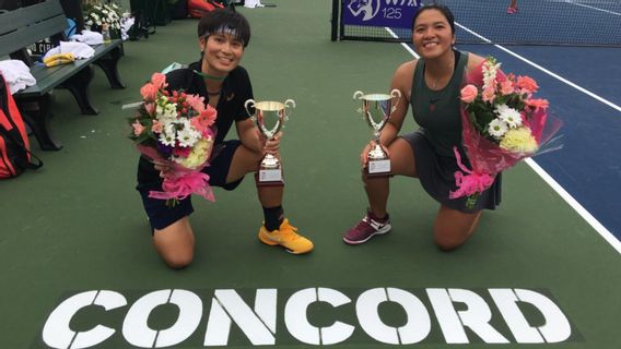 Petenis Indonesia Jessy Rompies Sabet Gelar Pertama di Turnamen WTA, Dapat Hadiah Rp36 Juta