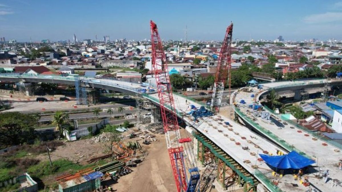 Makassar New Port Toll Access Construction Has Reached 73.03 Percent
