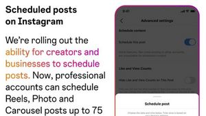 Instagram Hadirkan Fitur Penjadwalan Postingan, Tapi Hanya untuk Akun Bisnis dan Konten Kreator