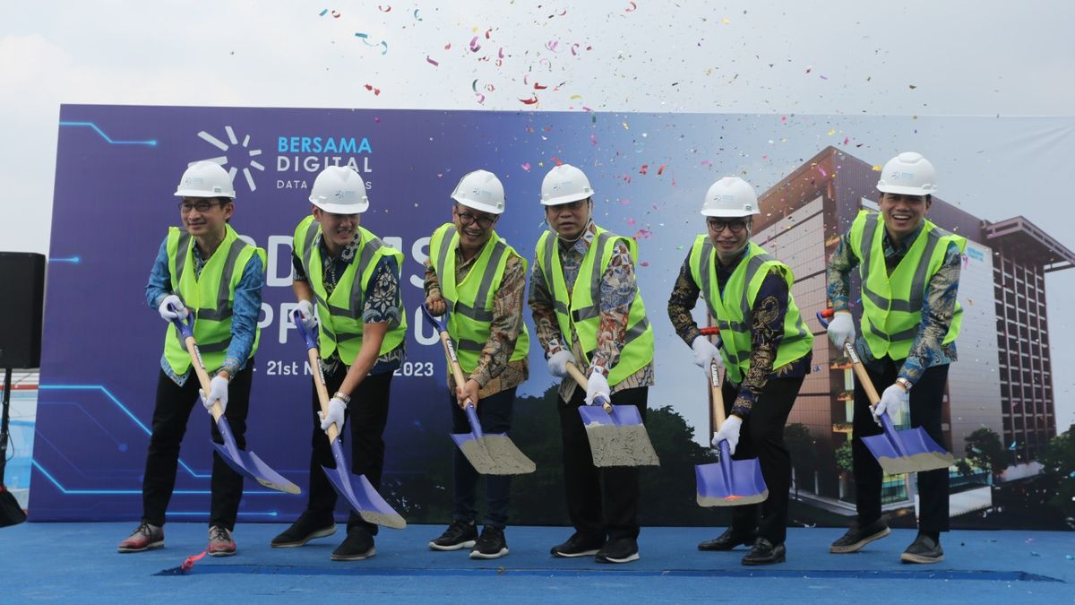 Encourage Digital Ecosystems, BDDC Holds Topping Off JST Site Tier IV Data Center In Jakarta