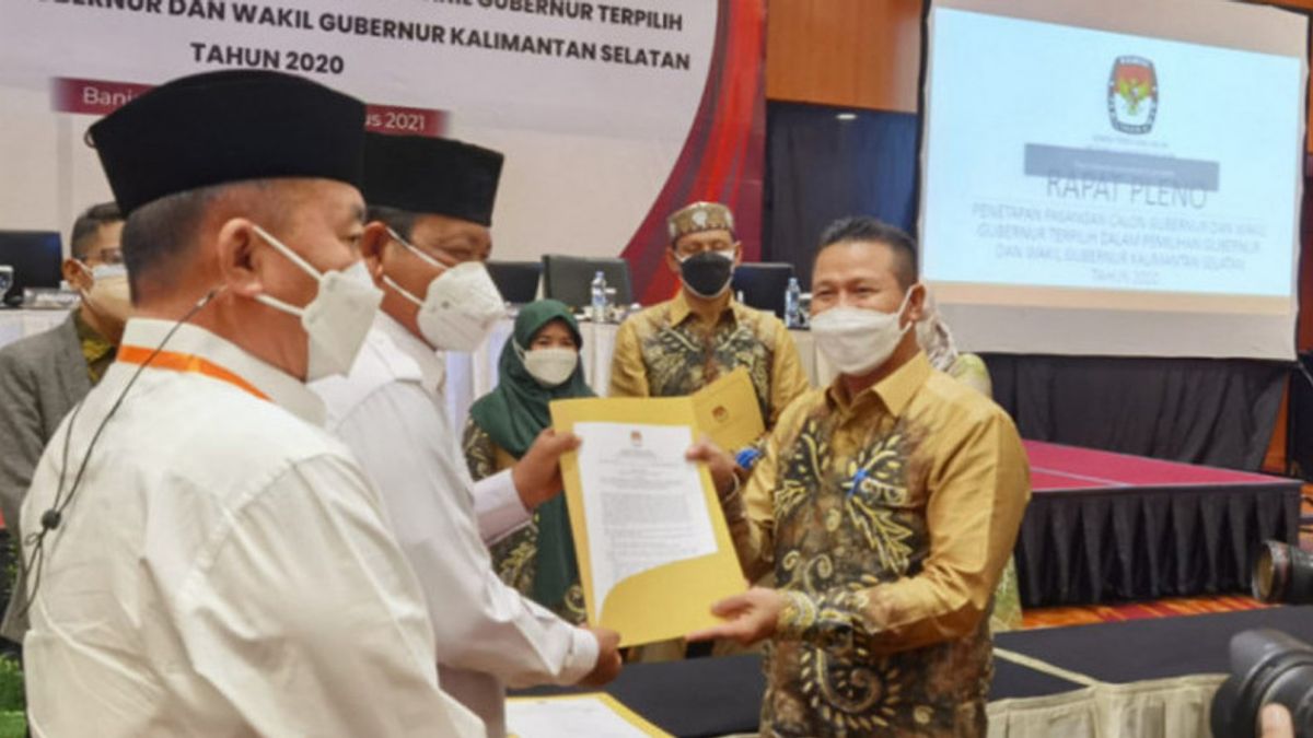 Sahbirin Noor-Muhidin Inaugurated As Governor-Deputy Governor Of South Kalimantan At The Palace Tomorrow