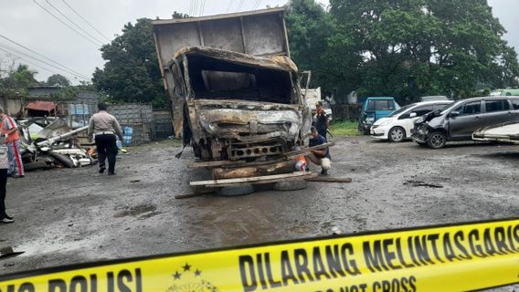 Galon Truck Driver Causes Of GT Ciawi Accident Can't Be Examined