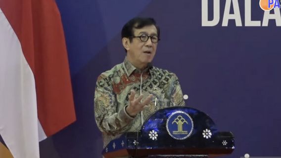 Menkum HAM Yasonna Sebut Keadilan Restoratif di KUHP Atasi <i>Overcapacity</i> Lapas