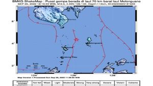 Gempa Magnitudo 5,5 Guncang Kepulauan Sangihe Sulut, BMKG Imbau Warga Hindari Bangunan yang Rusak
