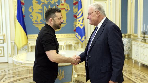 ゼレンスキー大統領は、アメリカ特使とロシアに対する圧力について話し合った