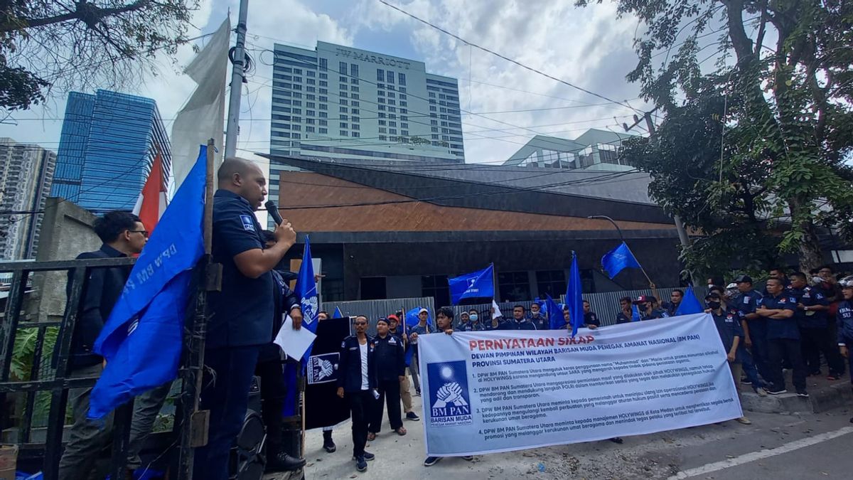 BM PAN在棉兰举行示威圣翼游行，棉兰市政府要求审查运营许可证