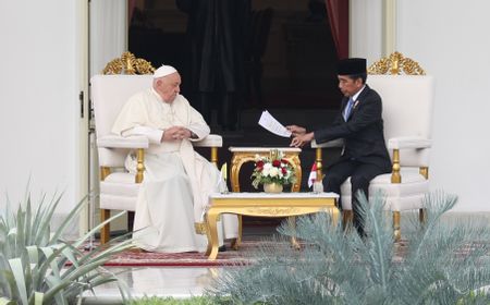 Perwakilan Lintas Agama Hadiri Pertemuan Jokowi dan Paus Fransiskus di Istana Jakarta