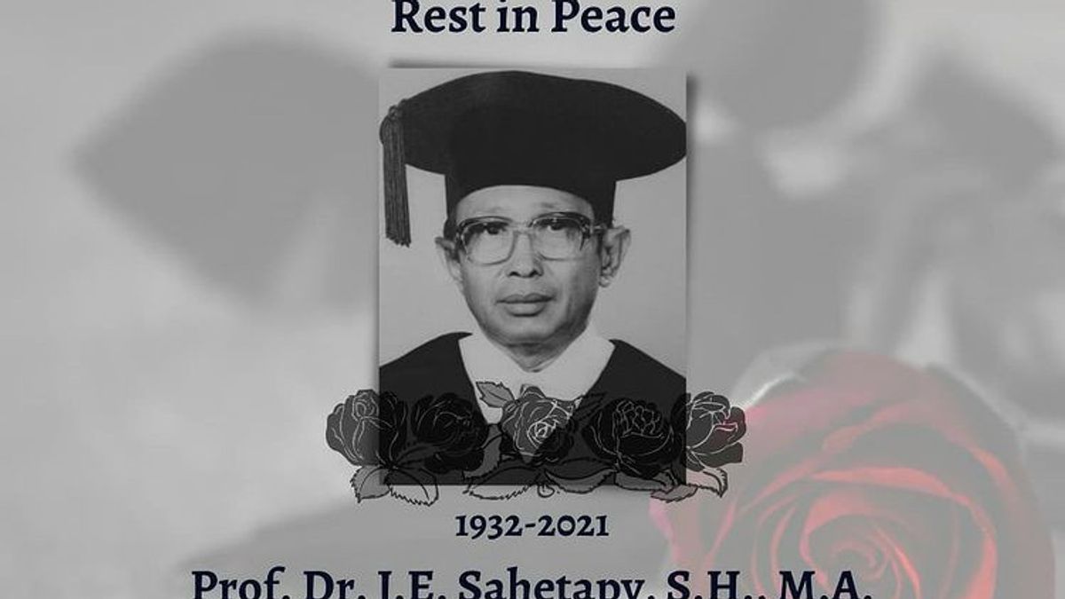 ウエア・ジェ・サヘタピー教授が死去、多くの人物が悲しみを表現