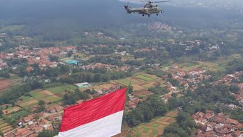 Dalam Puncak Perayaan HUT RI, TNI AU Akan Kibarkan Bendera Raksasa di Langit