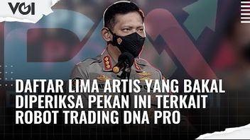 VIDEO: Ini Daftar Lima Artis Yang Bakal Diperiksa Pekan ini Terkait Robot Trading DNA Pro