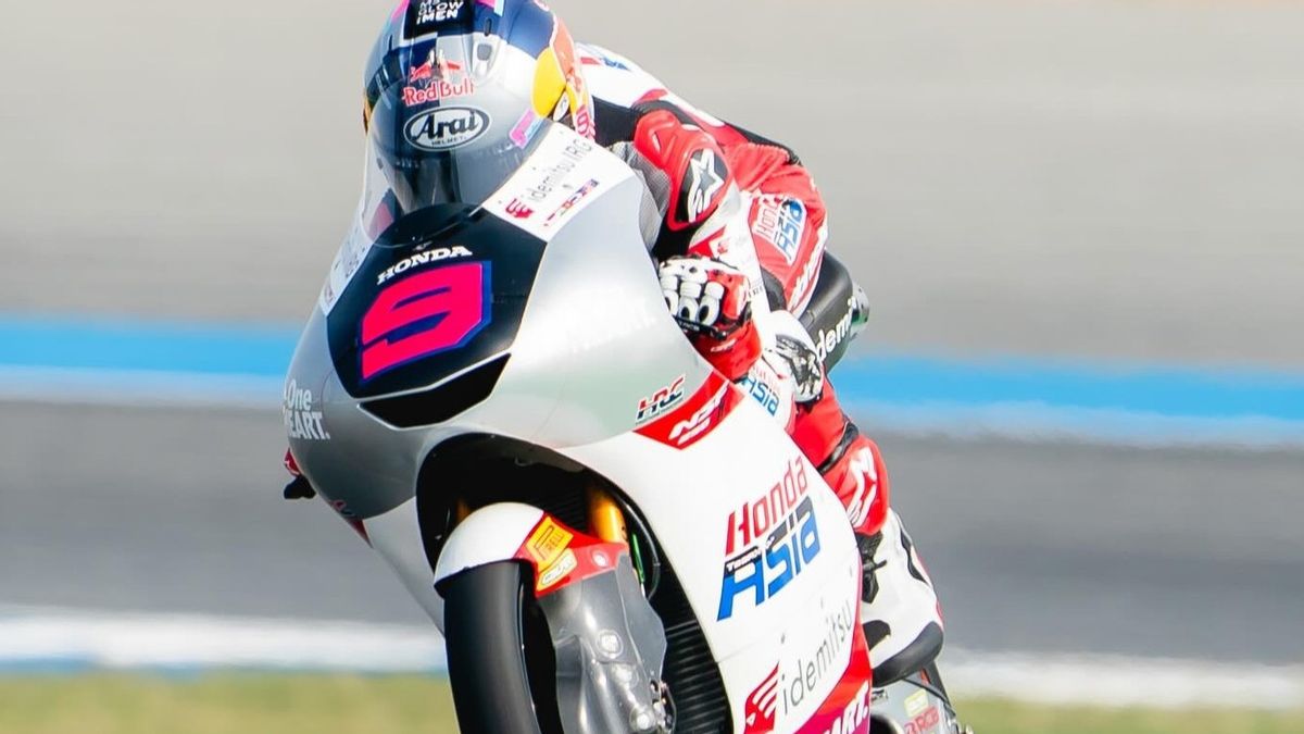 Veda Ega Balapan de la cinquième position Moto3 Thailand 2026