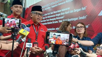 Regarding The PDIP Position In The Prabowo Government, Hasto: There Are No Cadres In The Red And White Cabinet