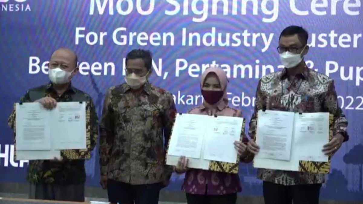 To Develop Green Industry, Ministry Of BUMN Synergizes Three BUMN With Income Of IDR 1,200 Trillion