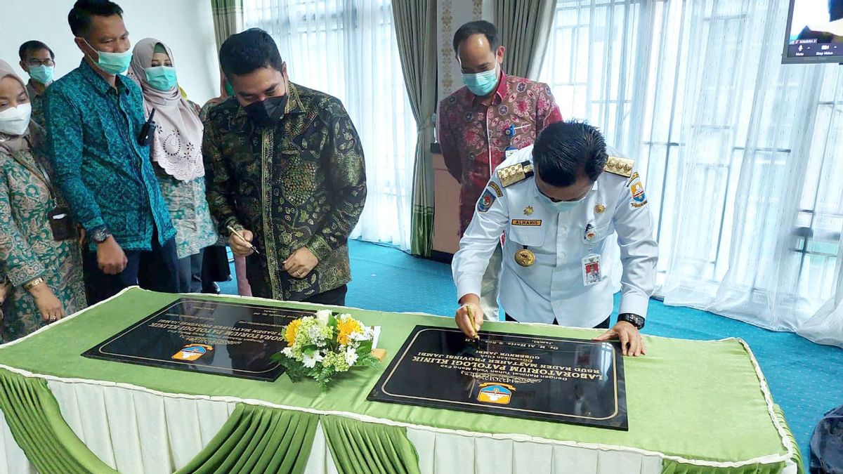 Penuhi Kebutuhan Laboratorium di Jambi, Rajawali Nusindo Kerja Sama dengan RSUD Raden Mattaher