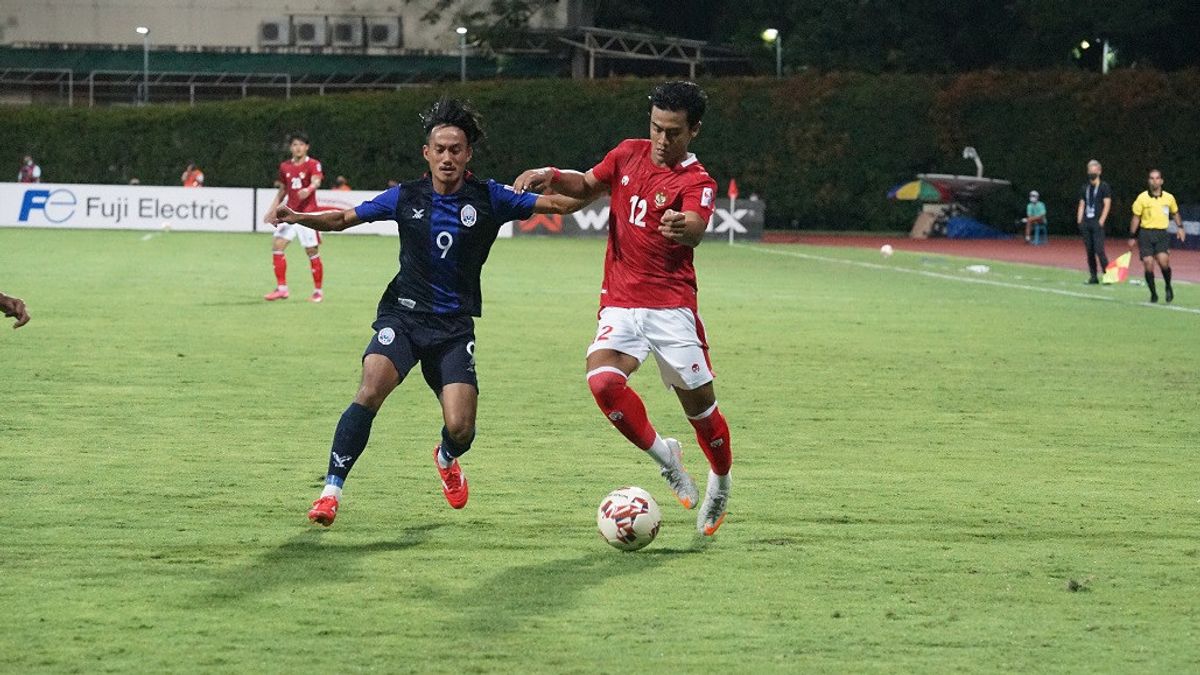 L’Indonésie Remporte Une Victoire Contre Le Cambodge Lors Du Premier Match, Shin Tae-yong N’est Toujours Pas Satisfait