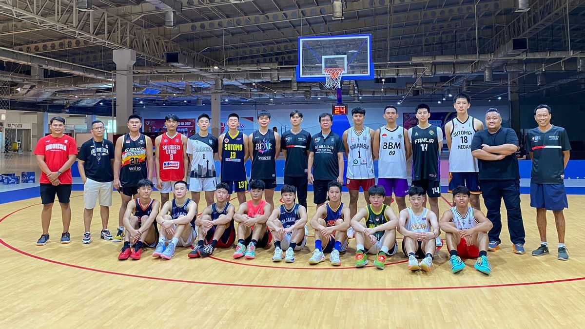  18 Nama Jalani Pemusatan Latihan Persiapan Kualifikasi FIBA U-16 Asian Championship SEABA 2023