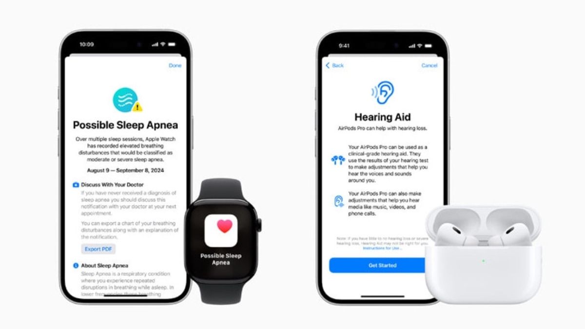 AppleがApple WatchとAirPods Pro 2で健康機能をリリース