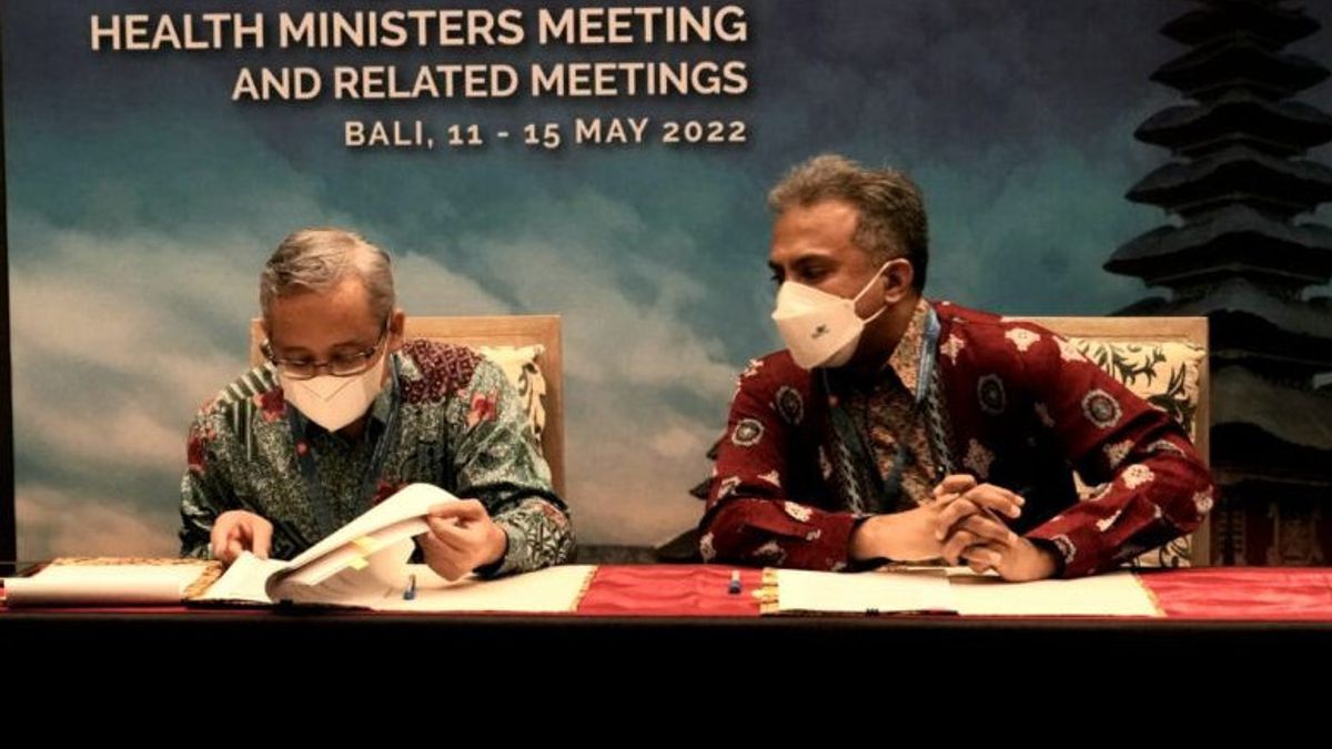 インドネシア保健省とWHOが保健無償資金協力に合意