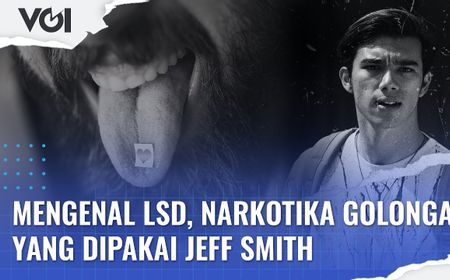 VIDEO: Mengenal LSD, Narkotika Golongan 1 yang Dipakai Jeff Smith