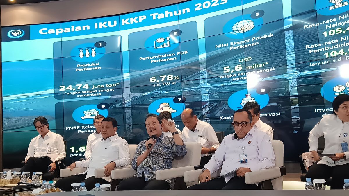 2023年にインドネシアの漁業輸出が劇的に減少した、MPA大臣:それを捕まえる方法はまだ野蛮です