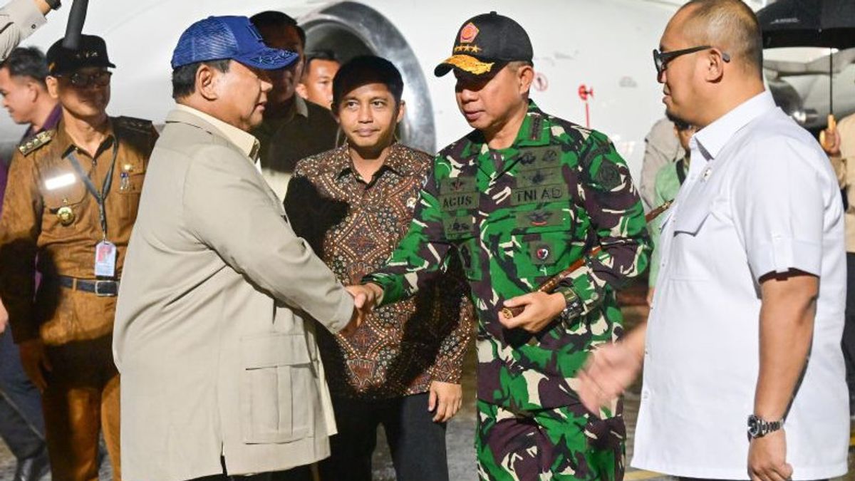 President Prabowo Arrives In Kupang, Tomorrow Attends The Muhammadiyah Tanwir Session