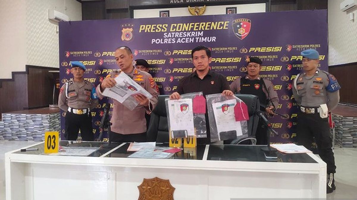 Piliisi Penangkap Pelaku Fraud Rekrutmen PPS Pemilu 2024 Di Aceh Timur