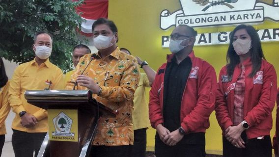 Safari Politik Jelang 2024, Ketum Golkar dan Ketum PSI Giring Bertemu