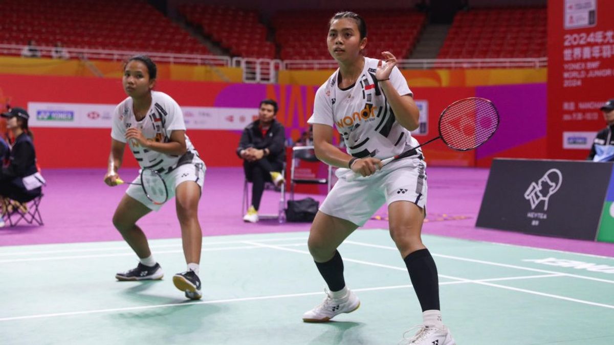 Isyana/Rinjani Gugur, Tidak Ada Wakil Indonesia di Final Kejuaraan Dunia Junior 2024