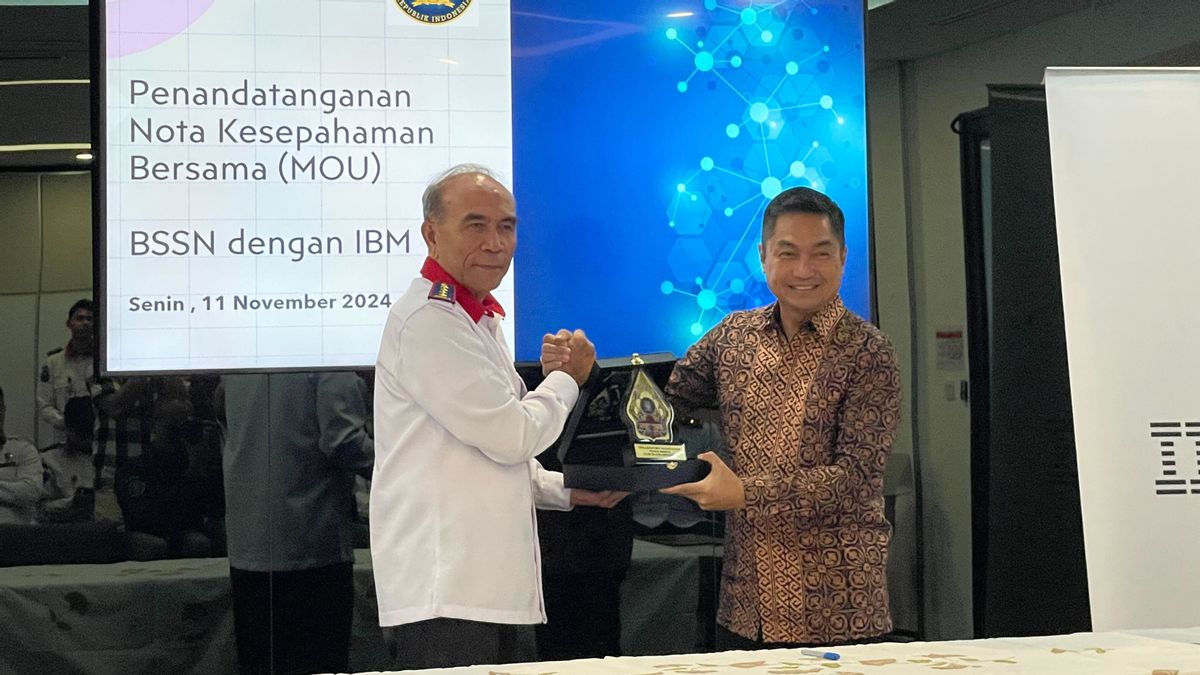 BSSN Bermitra dengan IBM untuk Perkuat Keamanan Siber di Indonesia 