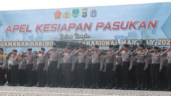 Peringatan Hari Buruh di Monas, Polisi Siagakan Petugas di Titik Strategis