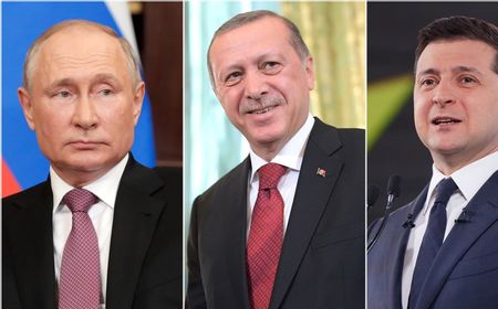 Presiden Erdogan Siap Fasilitasi Pertemuan Presiden Putin dengan Presiden Zelenzksy, Kremlin: Kami Sambut Baik