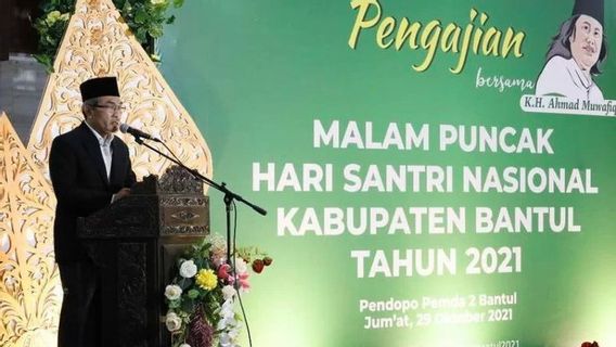 Berita Bantul: Bupati Mengajak Santri Siap Berkiprah Dalam Masyarakat