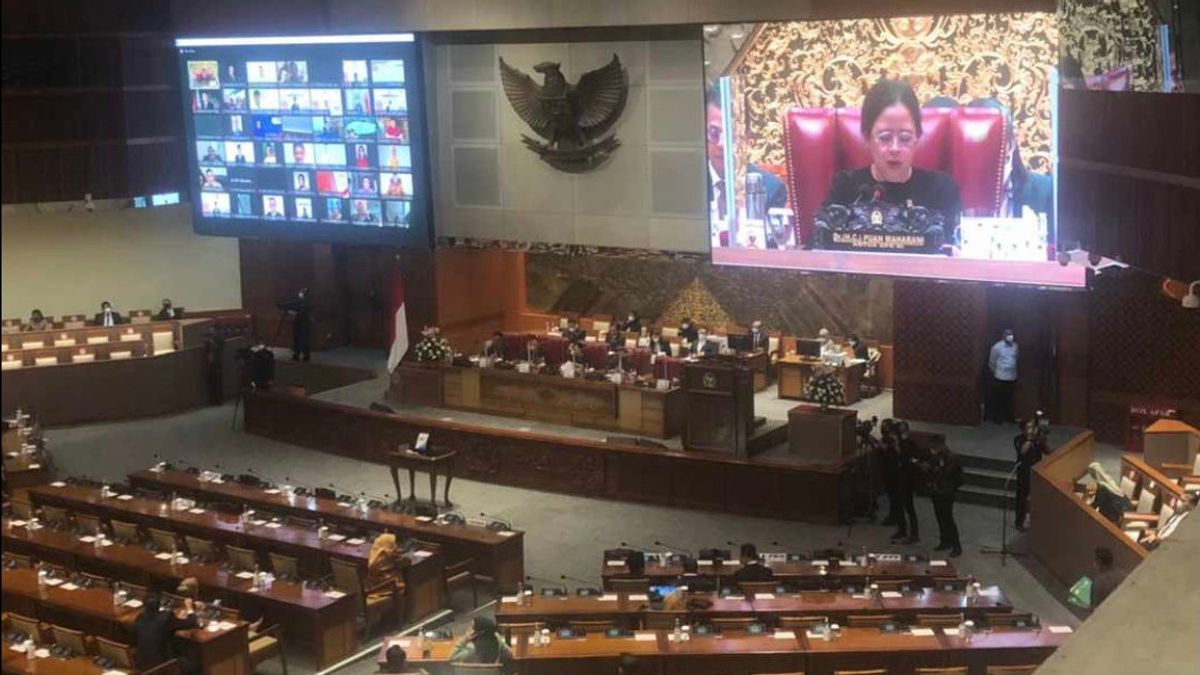 Dipimpin Puan Maharani, Rapat Paripurna RUU P3 Dihadiri 56 Anggota DPR Secara Fisik