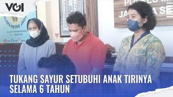 VIDEO: Tukang Sayur Setubuhi Anak Tirinya Selama 6 Tahun