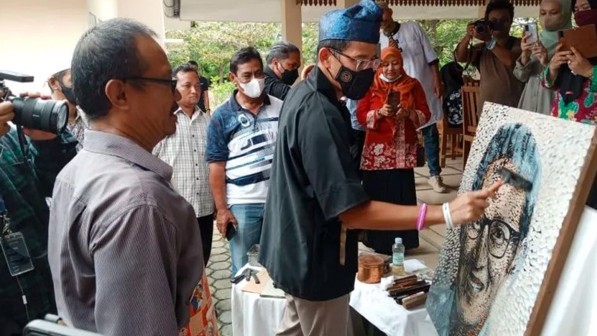 Menparekraf Meminta Pelaku UMKM di Belitung Meningkatkan Kualitas Kemasan