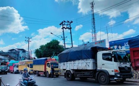 20 Truk Angkutan Batu Bara Langgar Aturan Melintas Ditertibkan Personel Kodim Rejang Lebong