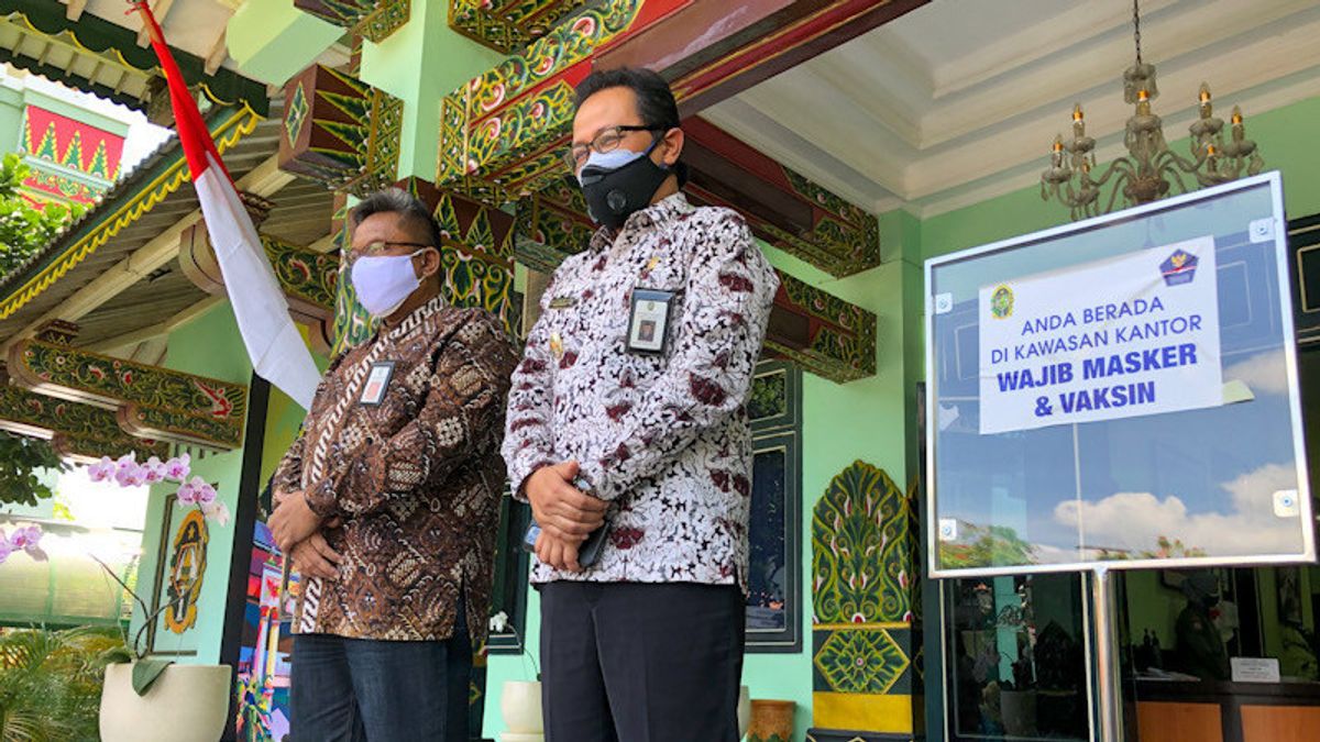 Kompleks Balai Kota Yogyakarta Jadi Kawasan Wajib Vaksin