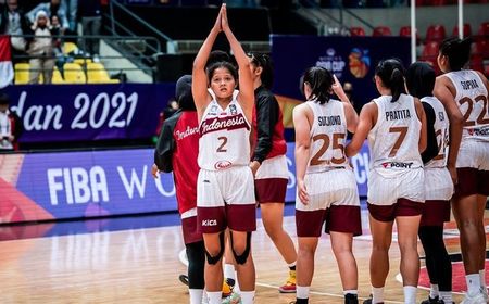 Kalah dari Yordania, Posisi Indonesia di Puncak Klasemen Grup B Piala FIBA Asia Putri Terancam