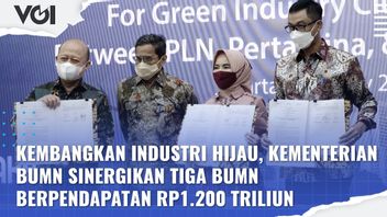 ビデオ:グリーン産業の発展、3つのSOE署名されたMoU
