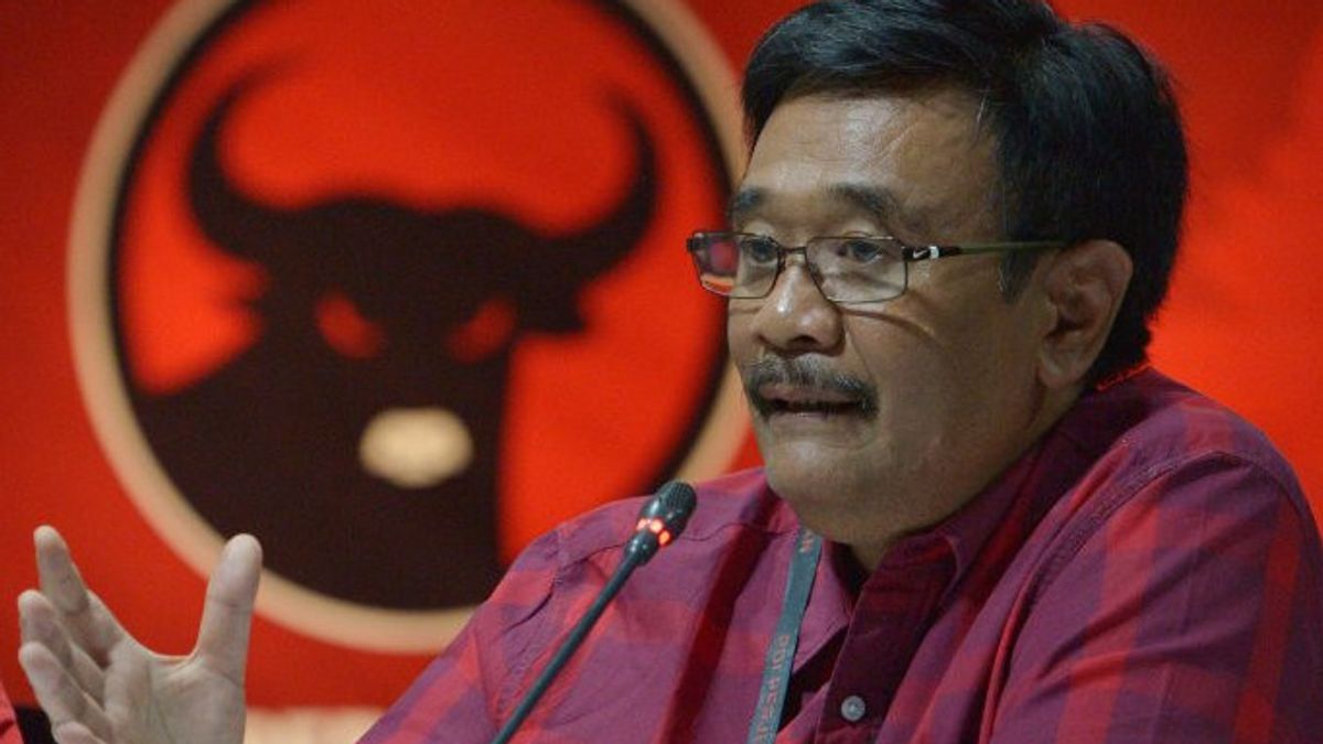 Hasto Will Report Prabowo Volunteers To The Police, Djarot PDIP: What's Wrong?