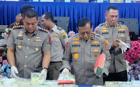 Polda Kaltara Ungkap Penyelundupan 42 Kilogram Sabu Asal Malaysia