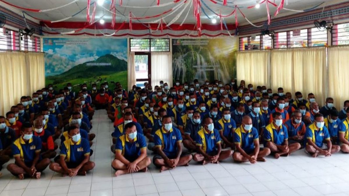 Célébrez Noël Avec Joie, 136 Résidents Construits à Lapas Atambua NTT Obtiennent Une Rémission « cadeau »